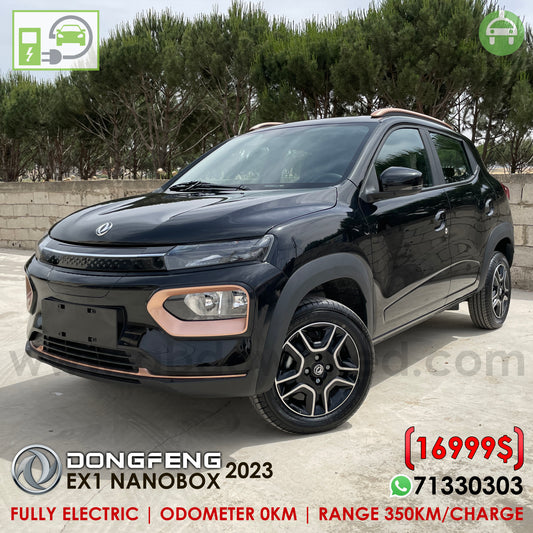 Dongfeng EX1 NanoBox 2023 Black Color 350km Range/Charge Fully Electric Car (New - 0KM)