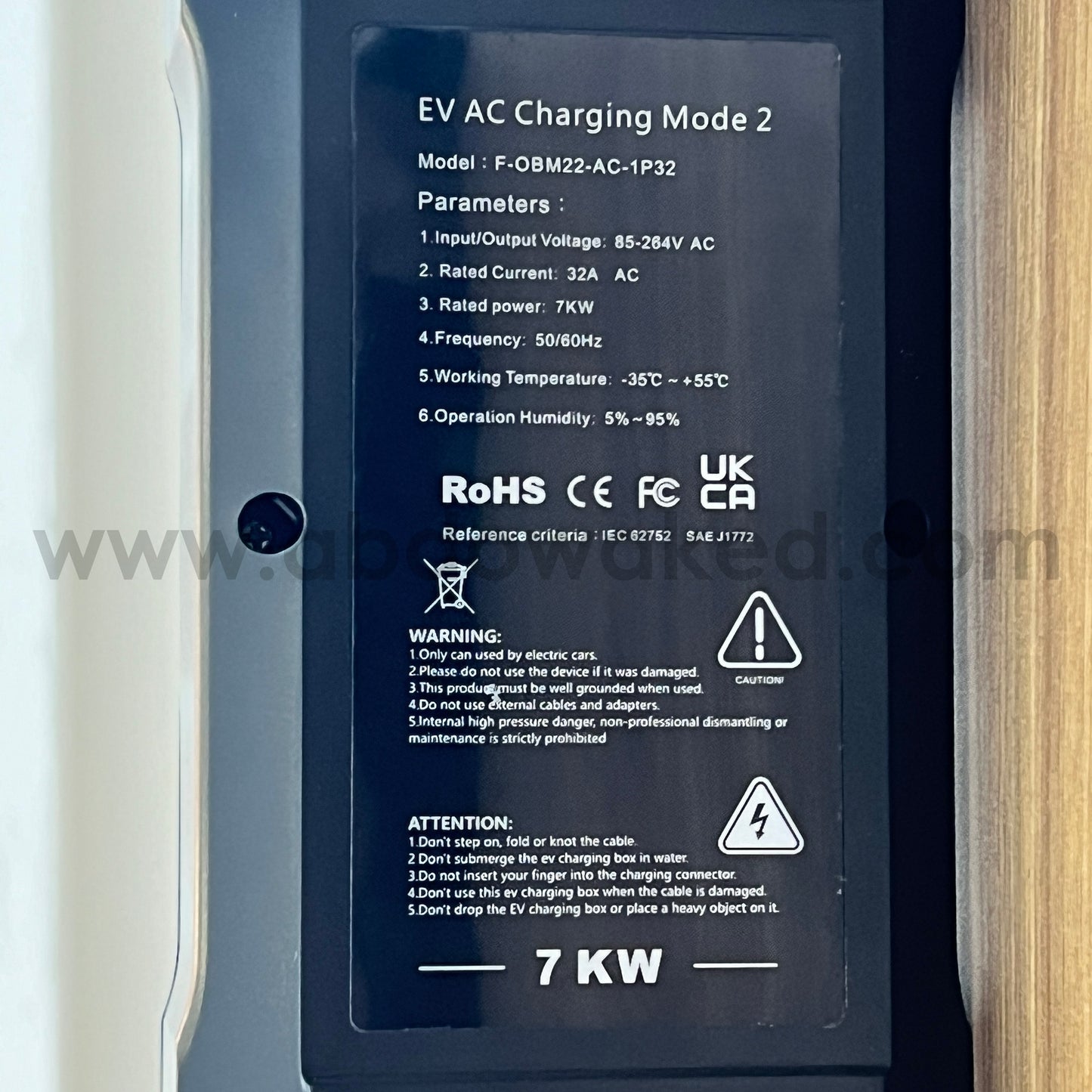 New Electric Car Charger | Wifi Adjustable | EV Charger (New)