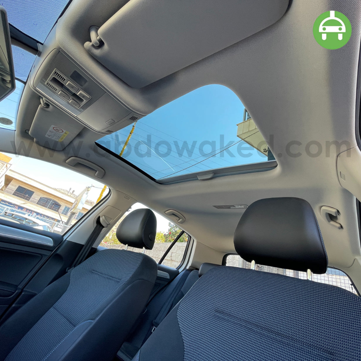 VW E-Golf 2020 White Color 270Km Range/Charge Fully Electric Car (Used Like New - 7500KM)