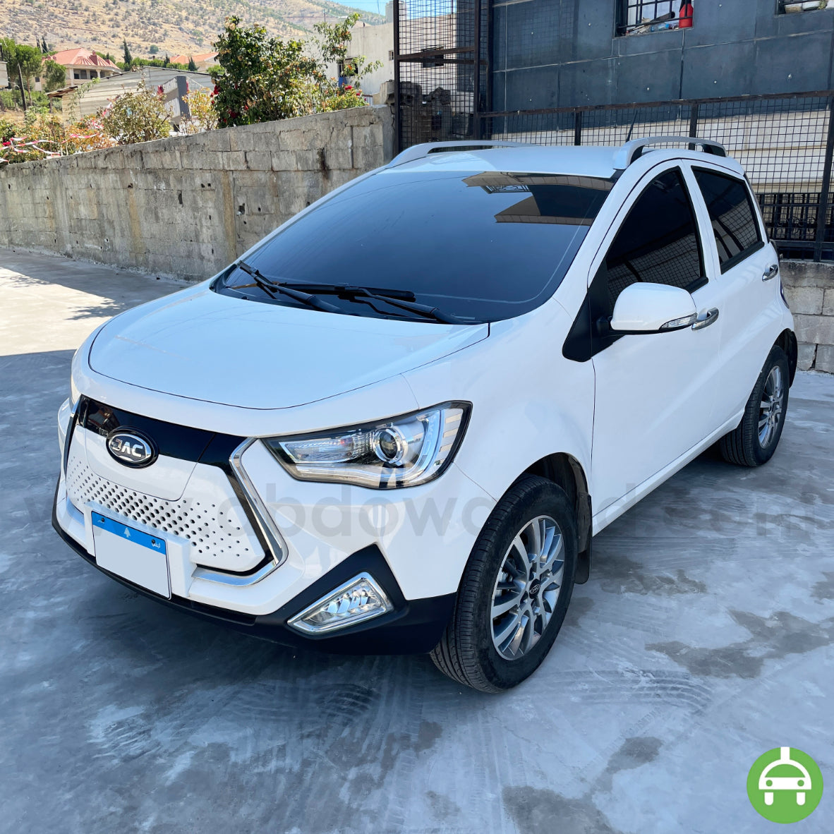 Jac IEV 6e 2019 White Color 400km Range/Charge Fully Electric Car (Used - 6500km)