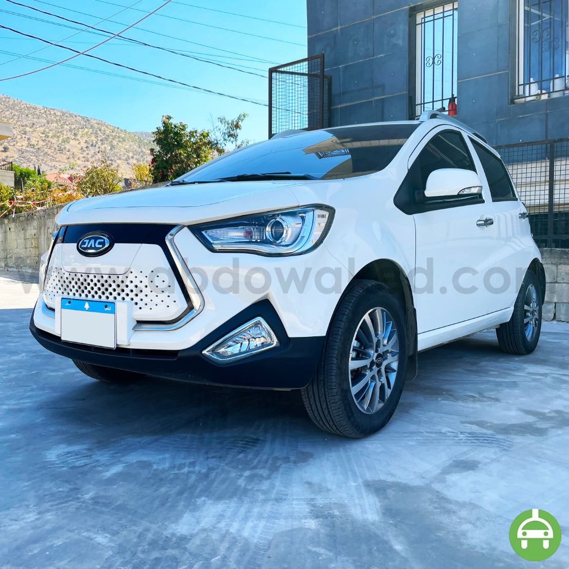 Jac IEV 6e 2019 White Color 400km Range/Charge Fully Electric Car (Used - 6500km)