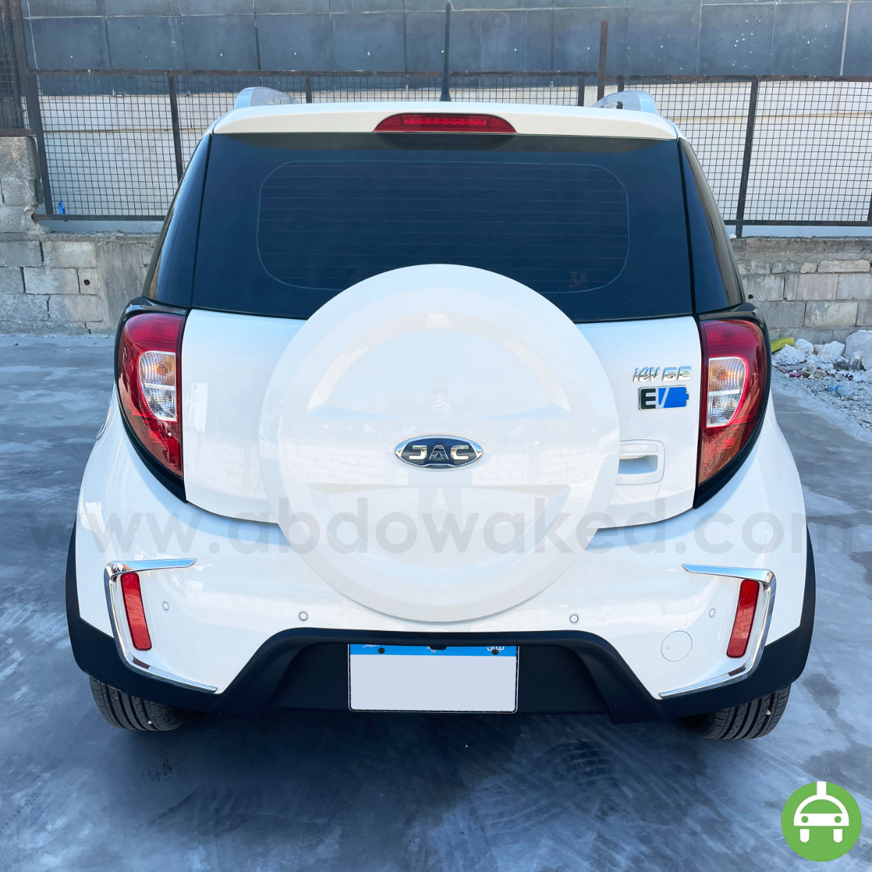 Jac IEV 6e 2019 White Color 400km Range/Charge Fully Electric Car (Used - 6500km)