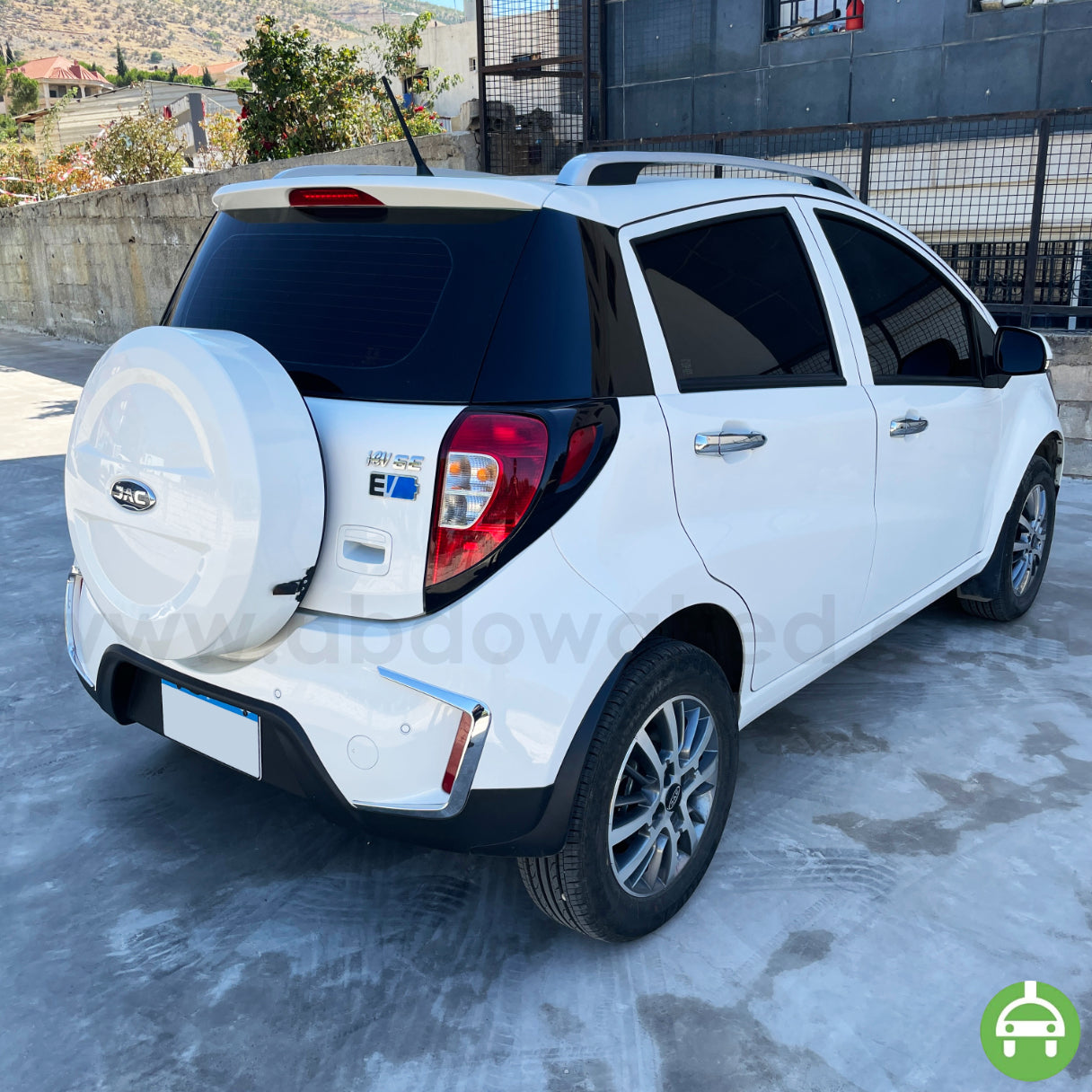 Jac IEV 6e 2019 White Color 400km Range/Charge Fully Electric Car (Used - 6500km)