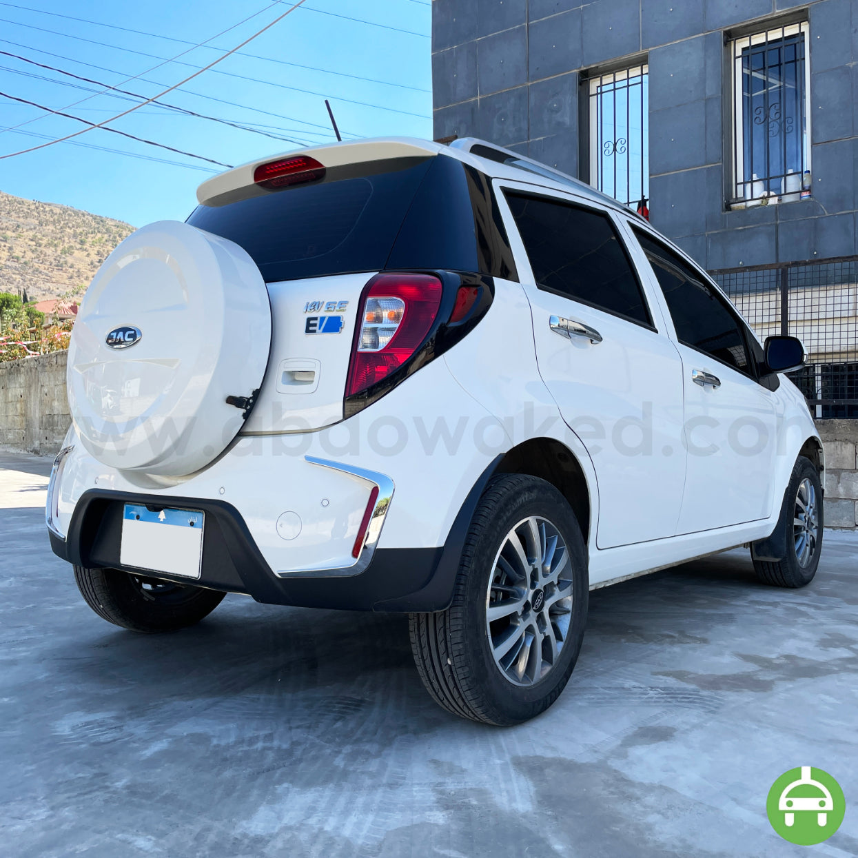 Jac IEV 6e 2019 White Color 400km Range/Charge Fully Electric Car (Used - 6500km)