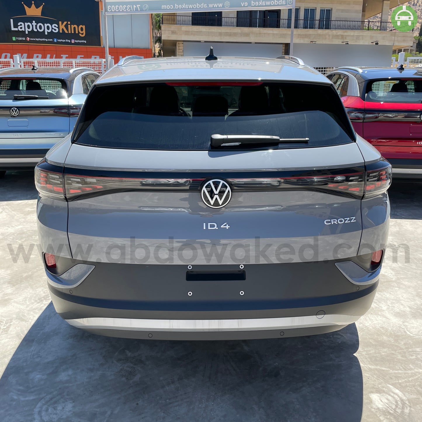VW ID4 Crozz Pure+ 2022 Nardo Grey Color 550km Range/Charge Fully Electric Car (New - 0KM)