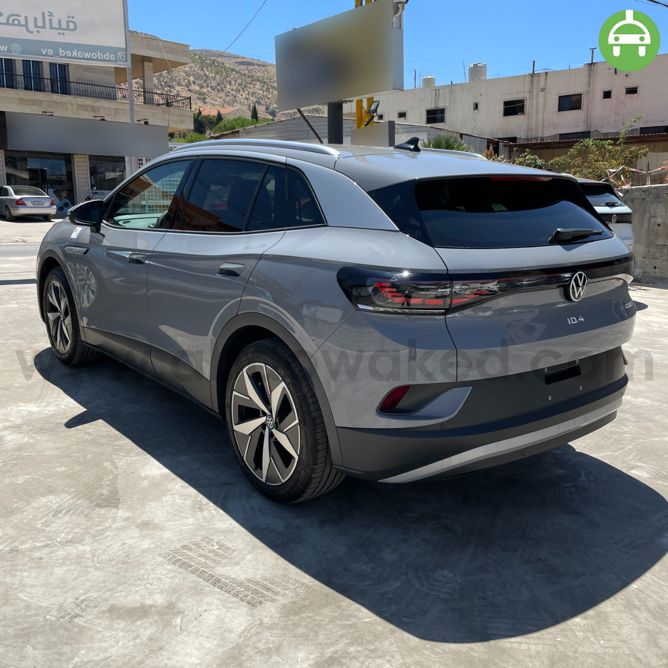 VW ID4 Crozz Pure 2022 Nardo Grey Color 600km Range Charge Fully