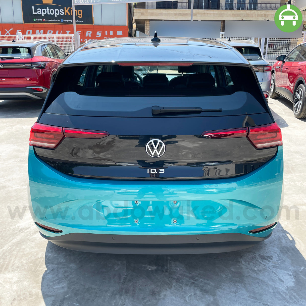 VW ID3 Pure 2022 Turquoise Color 430Km Range/Charge Fully Electric Car (New - 0KM)