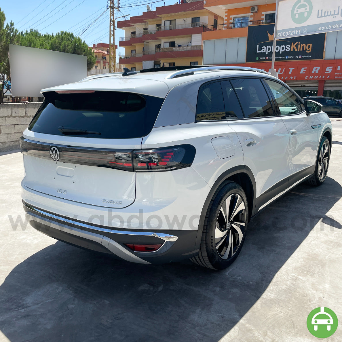 VW ID6 Crozz Pure+ 2022 7-Seater White Color 601km Range/Charge Fully Electric Car (New - 0KM)